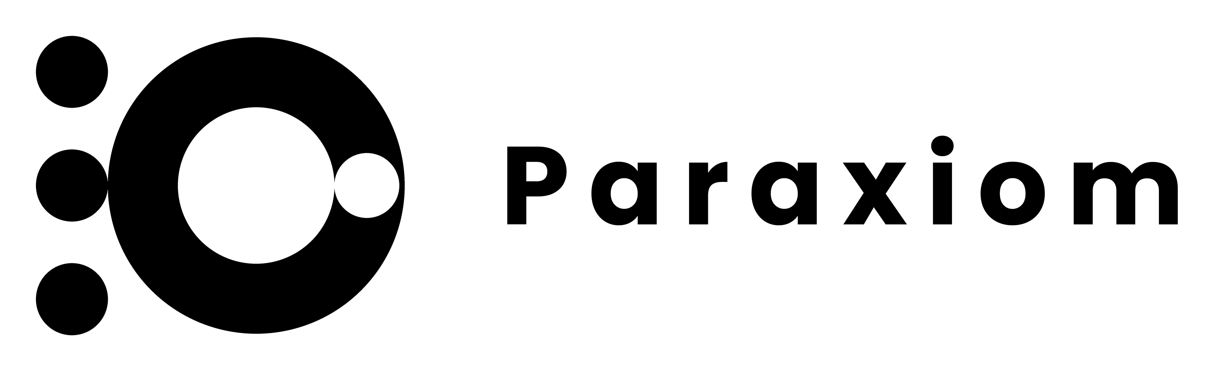 Paraxiom, version horizontale noire